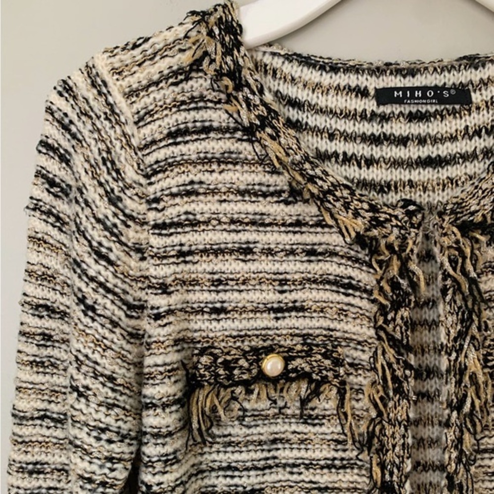 Mihos size S/M open front cardigan - Picture 3 of 16